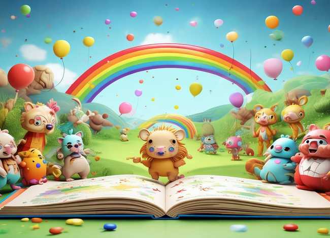 儿童故事绘本ppt模板免费 儿童绘本ppt课件模板