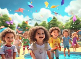 快乐的儿童节 - 快乐的儿童节作文300字