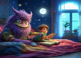 儿童故事妖怪的故事；妖怪的故事睡前故事