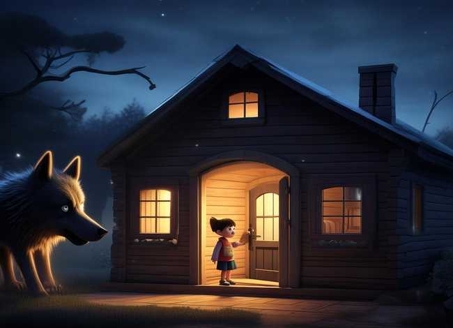 儿童睡前故事大灰狼敲门，儿童睡前故事大灰狼敲门视频
