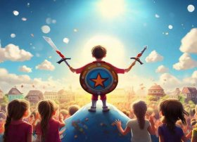 儿童英雄小故事视频（少儿英雄简短小故事视频）