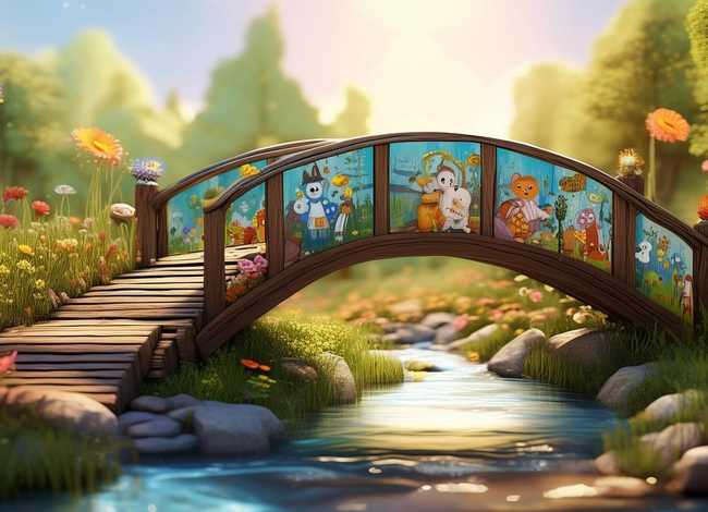 关于桥的儿童故事视频；关于桥的儿童故事书
