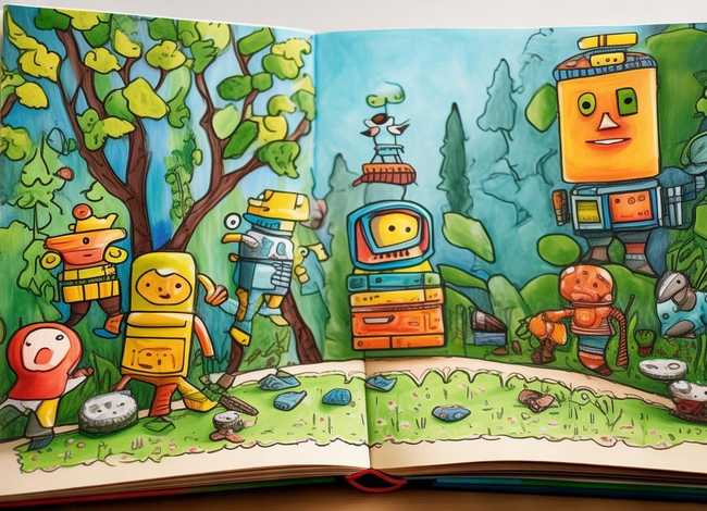 环保故事绘本简笔画、环保故事绘本简笔画怎么画 环保故事绘本简笔画、环保故事绘本简笔画怎么画