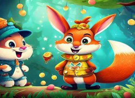 寓言故事 儿童画 - 寓言故事 画画