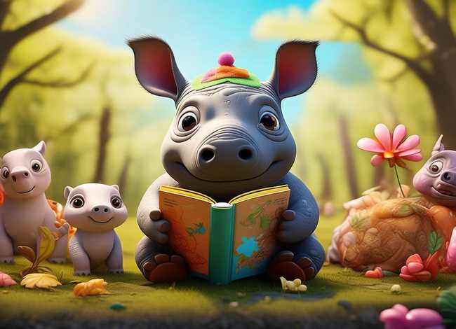 犀牛的绘本故事(犀牛的绘本故事内容) 犀牛的绘本故事(犀牛的绘本故事内容)