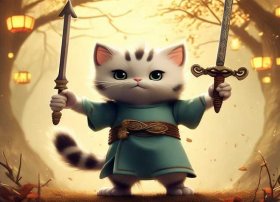 刑天故事儿童版，猫小帅故事刑天的传说