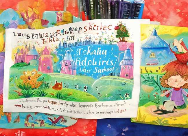 儿童故事图片带字完整版、儿童故事文字版生成图片