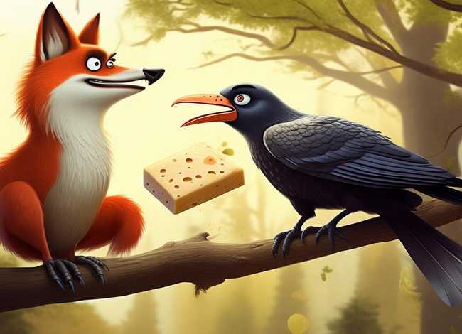 狐狸和乌鸦的故事告诉我们 狐狸和乌鸦的故事告诉我们什么道理 狐狸和乌鸦的故事告诉我们 狐狸和乌鸦的故事告诉我们什么道理