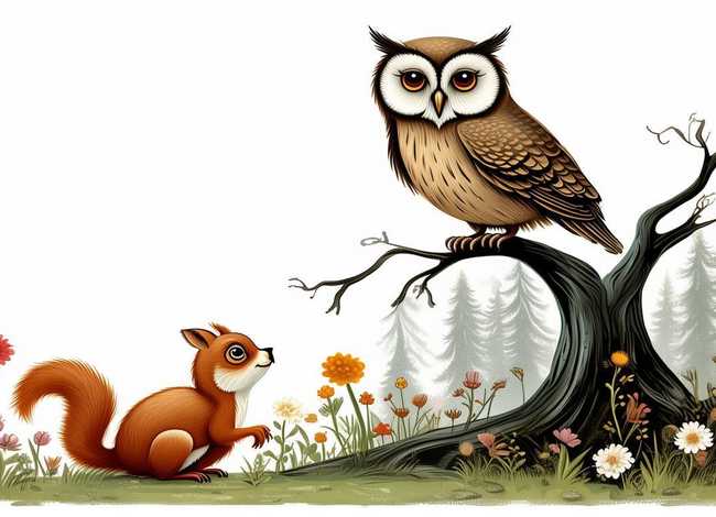 寓言故事创意画简单版 - 寓言故事创意画简单版图片