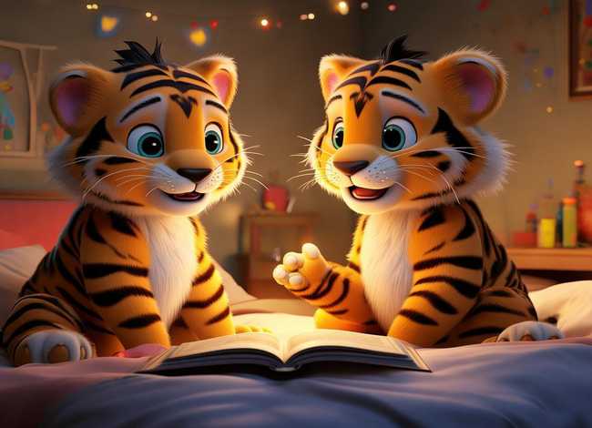 听故事儿童睡前故事两只老虎，故事大全 睡前故事两只老虎