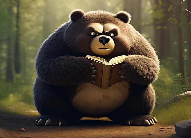 儿童故事《脾气暴躁的熊》；脾气暴躁的熊故事内容