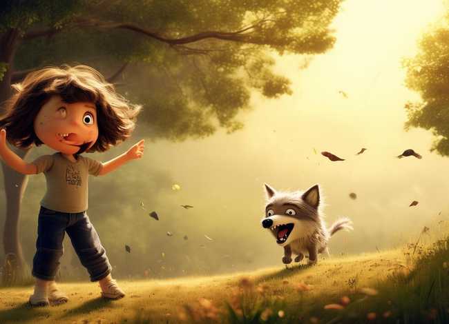 儿童故事狼来了短视频 - 幼儿故事狼来了视频