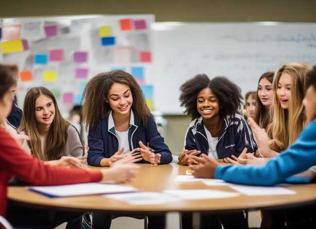 关于合作的图片（关于合作的图片高中生）