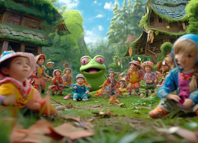 关于青蛙的绘本故事、关于青蛙的绘本故事表演