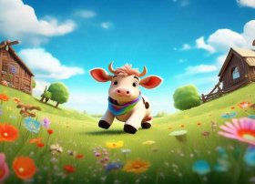 儿童故事书3-6岁牛的故事 - 幼儿故事关于牛的故事