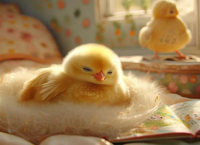 小鸡睡前故事、小鸡 睡前故事