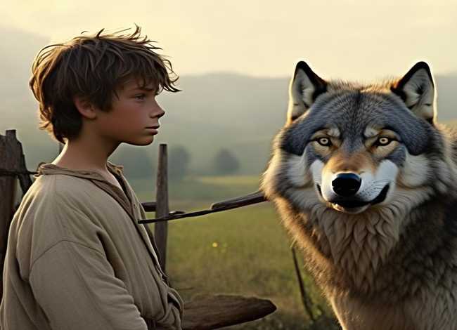 牧童和狼儿童故事视频、牧童和狼的图片 牧童和狼儿童故事视频、牧童和狼的图片