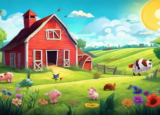 农场的绘本故事；农场的绘本故事英语