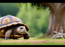 龟兔的故事简介 - 龟兔的故事简介50字