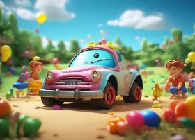 小汽车的幼儿故事；小汽车的幼儿故事视频