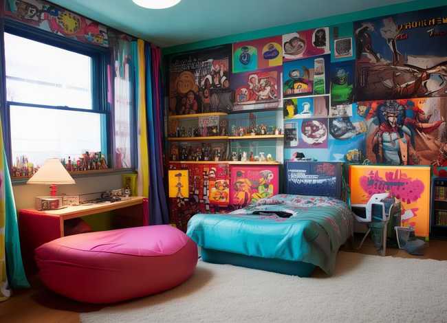 13岁儿童房间布置图片；13岁儿童房间布置图片大全