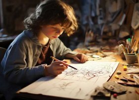 故事情景画简笔画；故事情景画简笔画怎么画