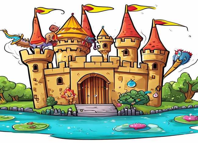 城堡儿童简笔画图片大全最新；城堡儿童简笔画图片大全最新版