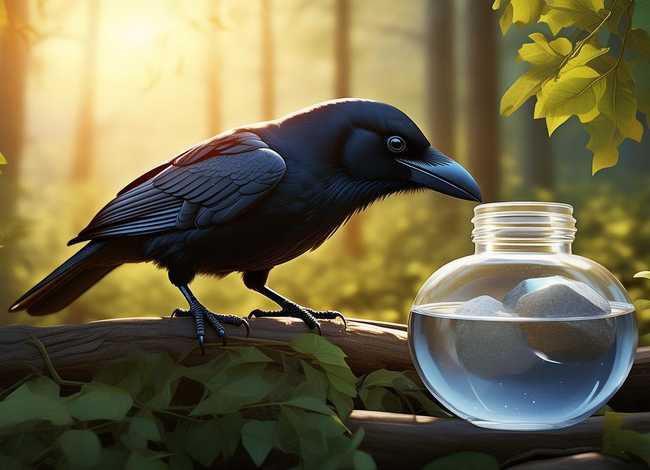 儿童睡前动画故事乌鸦喝水；少儿睡前故事乌鸦喝水