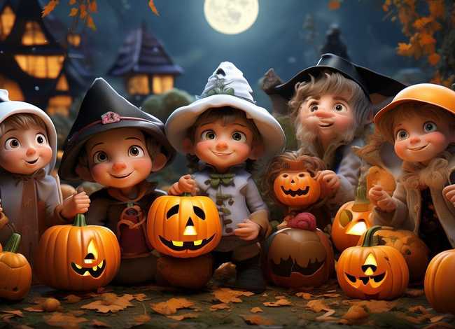 万圣节幼儿小故事（万圣节幼儿小故事简短）