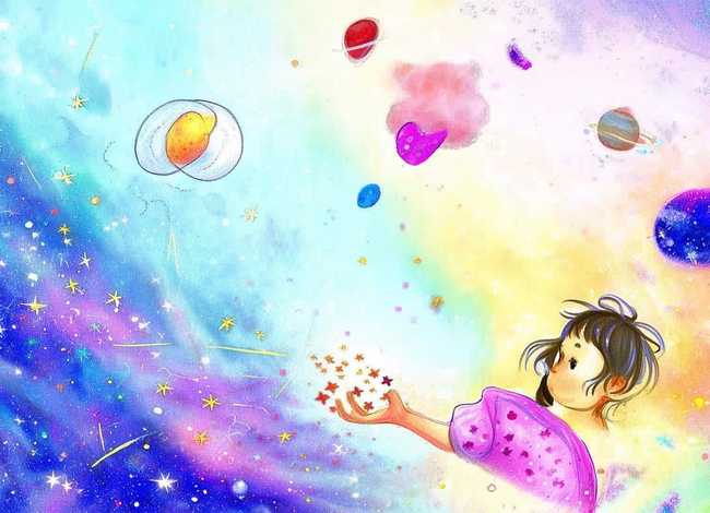 儿童宇宙故事绘本阅读；幼儿关于宇宙绘本故事