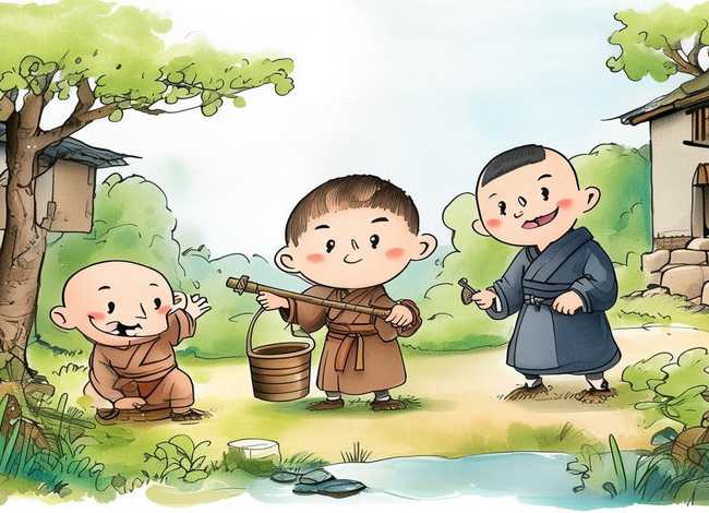 幼儿故事三个和尚文字（幼儿故事三个和尚文字版）