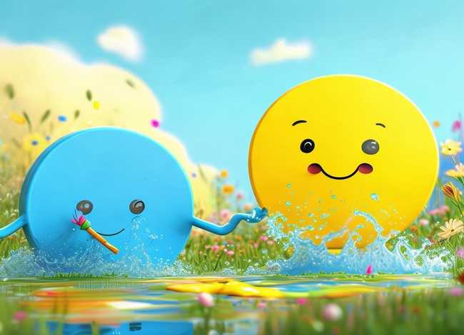 儿童故事小蓝和小黄（幼儿故事小蓝和小黄）