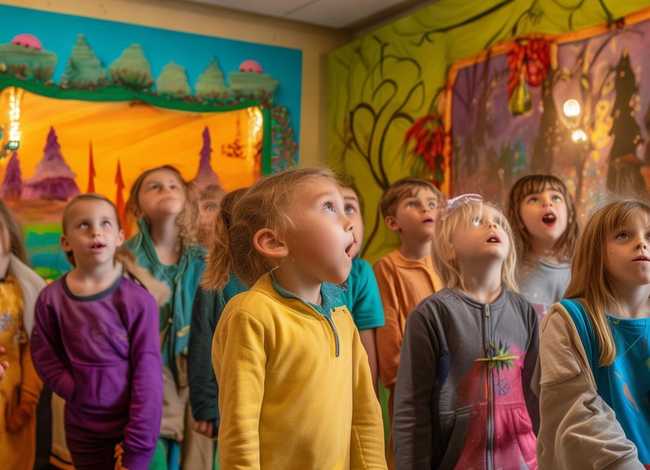 儿童故事手工小剧场 幼儿园故事手工