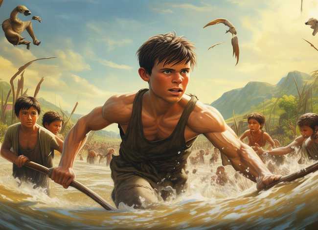 儿童故事大禹治水完整版 - 大禹治水少儿故事