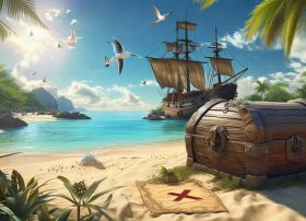 海盗的宝藏故事、海盗的宝藏故事梗概