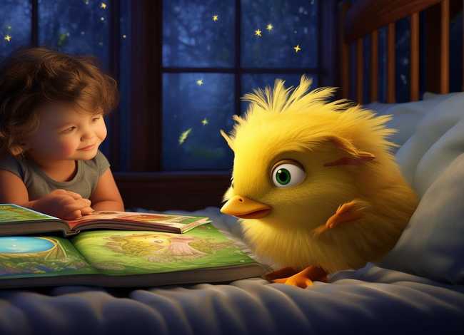 儿童长篇睡前故事小鸡，宝宝睡前故事大全小鸡大灰狼