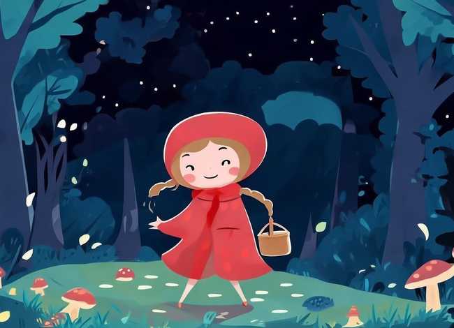 4一5岁睡前故事 - 4一5岁睡前故事小红帽 4一5岁睡前故事 - 4一5岁睡前故事小红帽