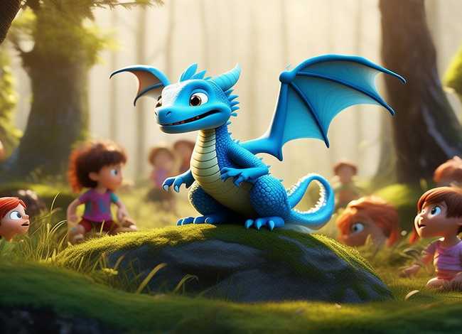 儿童版龙的故事 - 幼儿故事龙的传说