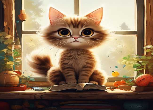 一只猫的儿童故事 - 一只猫的故事读后感