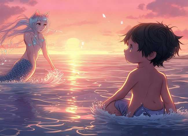 小孩睡前故事美人鱼（猫小帅睡前故事之美人鱼）