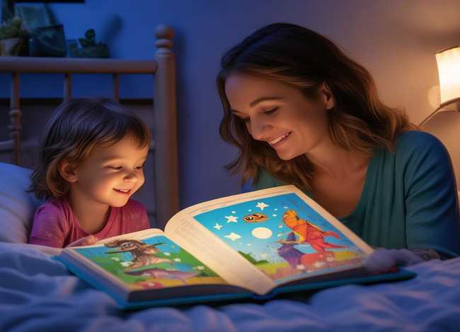 儿童睡前晚安故事书 - 幼儿睡前晚安故事