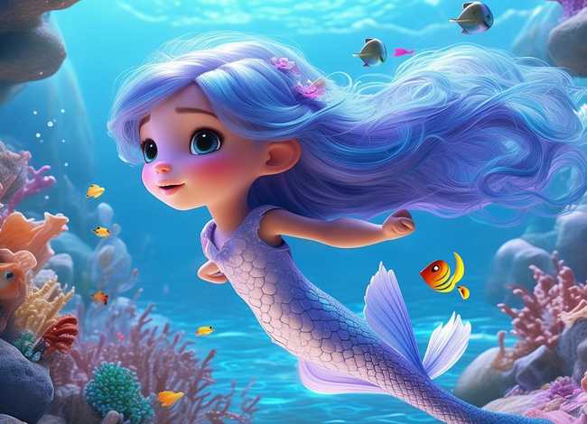 美人鱼的儿童故事内容；美人鱼的故事幼儿