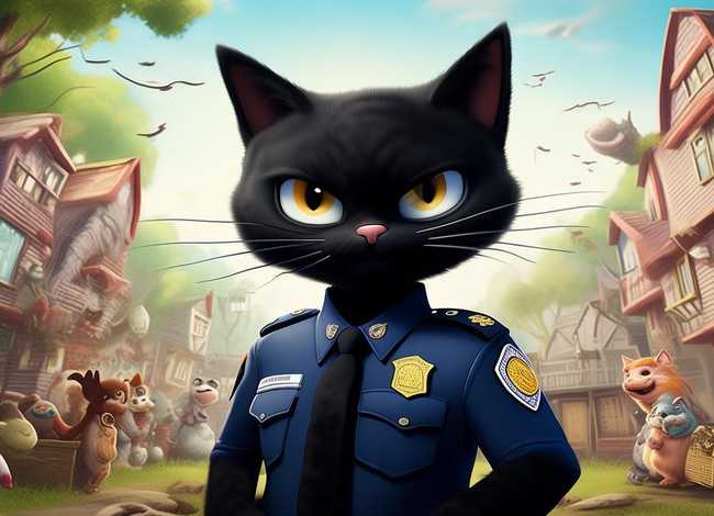 儿童故事黑猫警长的故事 - 故事黑猫警长的故事1一10集