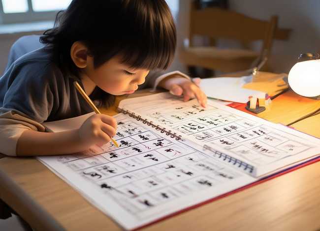 儿童古诗字帖练字（小学古诗练字字帖）