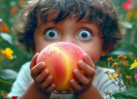 儿童故事甜甜的桃子 甜甜的桃子绘本故事