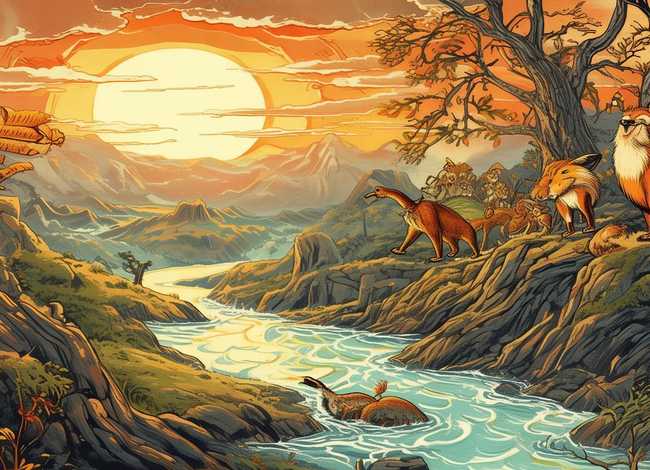 古代寓言故事图片、古代寓言故事图片加文字