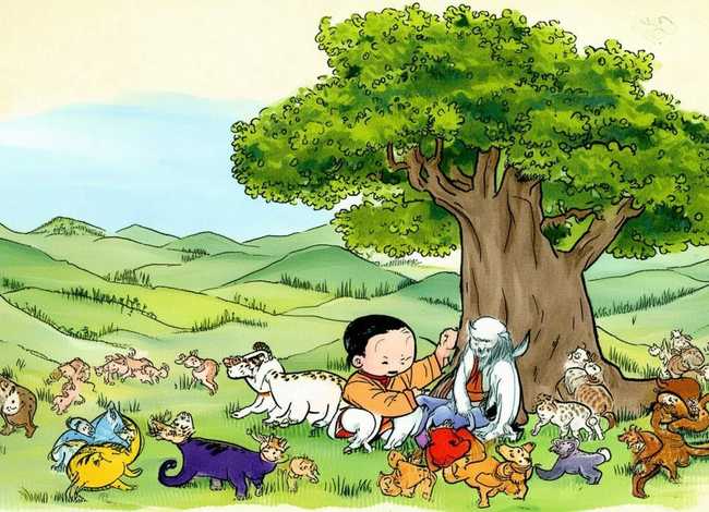 三字经故事绘画 三字经故事绘画图片大全