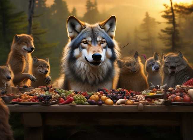 老狼请客寓意;老狼请客寓意什么 老狼请客寓意;老狼请客寓意什么