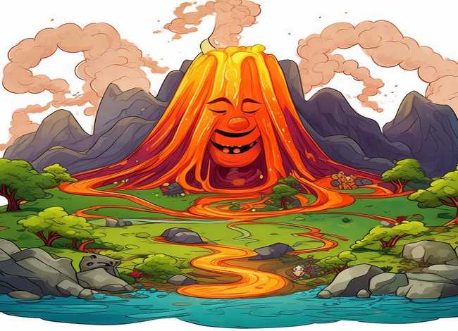 儿童故事收听（火山的故事儿童收听）