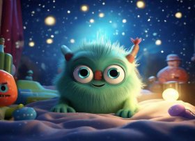 儿童益智早教故事小怪物；小怪物的故事睡前故事